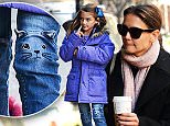 EXCLUSIVE: Katie Holmes and Suri Cruise out and about in New York City, New York.\n\nPictured: Katie Holmes and Suri Cruise\nRef: SPL988315  310315   EXCLUSIVE\nPicture by: Splash News\n\nSplash News and Pictures\nLos Angeles: 310-821-2666\nNew York: 212-619-2666\nLondon: 870-934-2666\nphotodesk@splashnews.com\n