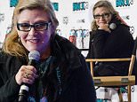 VANCOUVER, BC - APRIL 04:  Actress Carrie Fisher attends the celebrity Q&A session at Fan Expo Vancouver 2015 at the Vancouver Convention Centre on April 4, 2015 in Vancouver, Canada.  (Photo by Phillip Chin/WireImage)