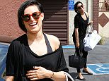 UK CLIENTS MUST CREDIT: AKM-GSI ONLY\nEXCLUSIVE: Rumer Willis and Val Chmerkovskiy arrive together for 'Dancing With The Stars' dance rehearsal in Hollywood, CA on April 7, 2015.\n\nPictured: Rumer Willis\nRef: SPL993820  070415   EXCLUSIVE\nPicture by: AKM-GSI / Splash News\n\n