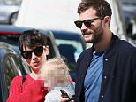 07.APR.2015 - LONDON - UK\n*** EXCLUSIVE ALL ROUND PICTURES - STRICTLY AVAILABLE FOR UK NEWSPAPERS ONLY ***\n50 SHADES OF GREY HUNK JAMIE DORNAN SPOTTED TOGETHER WITH HIS ACTRESS WIFE AMELIA WARNER AND THEIR DAUGHTER DULCIE OUT AND ABOUT IN WEST LONDON GOING FOR A SPOT OF LUNCH IN AN ITALIAN RESTAURANT\nBYLINE MUST READ : XPOSUREPHOTOS.COM\n***UK CLIENTS - PICTURES CONTAINING CHILDREN PLEASE PIXELATE FACE PRIOR TO PUBLICATION ***\n**UK CLIENTS MUST CALL PRIOR TO TV OR ONLINE USAGE PLEASE TELEPHONE  442083442007