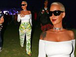 Picture Shows: Amber Rose  April 11, 2015\n \n Celebrities attend Day One of the first weekend of the Coachella Valley Music and Arts Festival in Indio, California.\n \n Non Exclusive\n UK RIGHTS ONLY\n \n Pictures by : FameFlynet UK © 2015\n Tel : +44 (0)20 3551 5049\n Email : info@fameflynet.uk.com