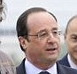 French President Francois Hollande  and French Foreign Affairs minister Laurent Fabius welcome French journalists Edouard Elias and Didier Francois taken hostage in Syria last year and freed on Saturday. Hollande has accused Syrian forces of chlorine gas attacks on rebels