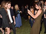 LOS ANGELES, CA - APRIL 16:  (L-R) Brooklyn Beckham, Romeo Beckham and Cruz Beckham attend the Burberry "London in Los Angeles" event at Griffith Observatory on April 16, 2015 in Los Angeles, California.  (Photo by Jeff Vespa/Getty Images for Burberry)