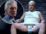 The Late Late Show with James Corden
Grabs from last night's show which saw James Corden, Michael Douglas and Reggie Watts recreating Sharon Stone's famous leg crossing scene in Basic Instinct. Corden wore a blonde wig and skirt as he took on Sharon Stone's role, resulting in Douglas being sick as Corden crossed and uncrossed his legs!