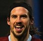 BURNLEY, ENGLAND - MARCH 14:  George Boyd of Burnley (C) celebrates scoring the opening goal  during the Barclays Premier League match between Burnley and Manchester City at Turf Moor on March 14, 2015 in Burnley, England.  (Photo by Alex Livesey/Getty Images)