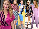 21 Apr 2015 - NEW YORK - USA  BLAKE LIVELY AT GOOD MORNING AMERICA IN NYC.   BYLINE MUST READ : XPOSUREPHOTOS.COM  ***UK CLIENTS - PICTURES CONTAINING CHILDREN PLEASE PIXELATE FACE PRIOR TO PUBLICATION ***  **UK CLIENTS MUST CALL PRIOR TO TV OR ONLINE USAGE PLEASE TELEPHONE  44 208 344 2007 ***