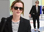 21 Apr 2015 - NEW YORK - USA  EMMA WATSON WITH A FRIEND ARRIVE AT JFK AIRPORT IN NYC.   BYLINE MUST READ : XPOSUREPHOTOS.COM  ***UK CLIENTS - PICTURES CONTAINING CHILDREN PLEASE PIXELATE FACE PRIOR TO PUBLICATION ***  **UK CLIENTS MUST CALL PRIOR TO TV OR ONLINE USAGE PLEASE TELEPHONE  44 208 344 2007 ***