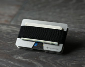 Metal wallet, credit card wallet, men and women wallet , aluminum slim minimalist , modern design NW
