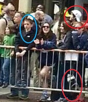 A military combat surgeon testified at the Boston bomber's trial on Thursday that victim Martin Richard, eight, suffered 'visceral pain' when Tsarnaev's bomb (right) exploded and before he died on the street