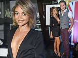 Mandatory Credit: Photo by Rob Latour/REX Shutterstock (4700507k)
 Sarah Hyland and Dominic Sherwood
 British Subjects rock photography exhibition, Los Angeles, America - 22 Apr 2015
 British Subjects rock photography exhibition curated by Julian Lennon and Timothy White