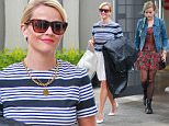 Beverly Hills, CA - Reese Witherspoon and daughter Ava step out together in Beverly Hills after a stop by Reese's office. Reese wore an ear to ear smile as she walked with her lovely daughter with green hair and torn leggings.\nAKM-GSI        April  23, 2015\nTo License These Photos, Please Contact :\nSteve Ginsburg\n(310) 505-8447\n(323) 423-9397\nsteve@akmgsi.com\nsales@akmgsi.com\nor\nMaria Buda\n(917) 242-1505\nmbuda@akmgsi.com\nginsburgspalyinc@gmail.com