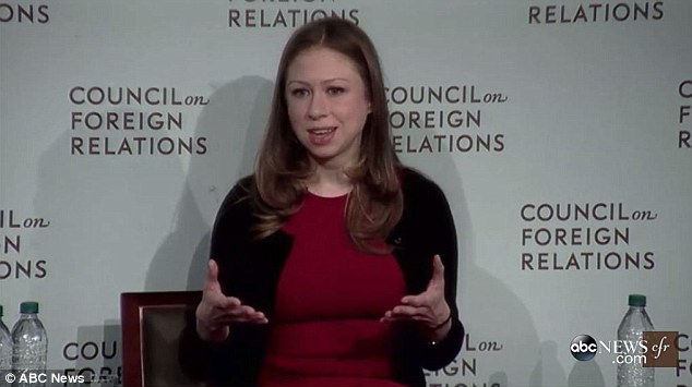 Chelsea Clinton defended her family philanthropy on Thursday in New York, calling it 'among the most transparent of foundations'