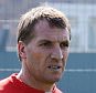 LIVERPOOL, ENGLAND - APRIL 23:  (THE SUN OUT, THE SUN ON SUNDAY OUT)  Brendan Rodgers Manager of Liverpool in action during a training session at Melwood Training Ground on April 23, 2015 in Liverpool, England.  (Photo by John Powell/Liverpool FC via Getty Images)