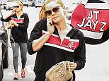 Picture Shows: Amy Adams  April 24, 2015
 
 'Man Of Steel' actress Amy Adams is seen chatting on her cell phone after leaving a pilates class in Hollywood, California. Amy can been seen rocking a Justin Timberlake - Jay-Z tour jacket. 
 
 Exclusive All Rounder
 UK RIGHTS ONLY
 
 Pictures by : FameFlynet UK © 2015
 Tel : +44 (0)20 3551 5049
 Email : info@fameflynet.uk.com