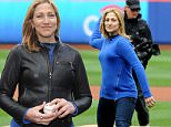 Actress Edie Falco throws out the first pitch before the game between the NY Mets and the Atlanta Braves at Citi Field on April 23, 2015 in Flushing, New York.\n\nPictured: Edie Falco\nRef: SPL1007291  230415  \nPicture by: Jackie Brown / Splash News\n\nSplash News and Pictures\nLos Angeles: 310-821-2666\nNew York: 212-619-2666\nLondon: 870-934-2666\nphotodesk@splashnews.com\n