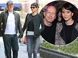 EXCLUSIVE: Bruce Willis and his wife, model, Emma Heming, spotted hand-in-hand while walking around after having breakfast at Sant Ambroeus in the upper east-side in New York City on April 26, 2015.

Pictured: Bruce Willis and Emma Heming
Ref: SPL1010029  260415   EXCLUSIVE
Picture by: Felipe Ramales / Splash News

Splash News and Pictures
Los Angeles: 310-821-2666
New York: 212-619-2666
London: 870-934-2666
photodesk@splashnews.com
