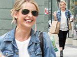 UK CLIENTS MUST CREDIT: AKM-GSI ONLY\nEXCLUSIVE: Actress Sarah Michelle Gellar is all smiles as she runs a few errands with a friend after leaving the spa in Beverly Hills this morning.\n\nPictured: Sarah Michelle Gellar\nRef: SPL1008479  240415   EXCLUSIVE\nPicture by: AKM-GSI / Splash News\n\n