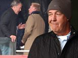 EX BBC Top Gear presenter, Jeremy Clarkson chats to Boris Becker at the full time whistle after watching Arsenal v Chelsea from the stands at Emirates Stadium. - Photo mandatory by-line: Dan Weir/Pinnacle - Tel: +44(0)1363 881025 - Mobile:0797 1270 681 - VAT Reg No: 183700120 - 26/04/15 - SPORT - Football- Premier League - Premiership - Arsenal v Chelsea - Emirates Stadium, Islington, London.