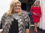 Mandatory Credit: Photo by Simon Ford/REX Shutterstock (4607315bg).. Gemma Collins.. 'The Only Way is Essex' cast filming, Britain - 01 Apr 2015.. James Argent's Mad Hatter themed party at Lynford House Hotel, Norfolk..