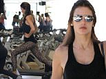Picture Shows: Alessandra Ambrosio  May 02, 2015\n \n Model, Alessandra Ambrosio, goes to a pilates class in Brentwood, California. Alessandra just returned to Los Angeles last night and has already gotten back to her routine. \n \n Non-Exclusive\n UK RIGHTS ONLY\n \n Pictures by : FameFlynet UK © 2015\n Tel : +44 (0)20 3551 5049\n Email : info@fameflynet.uk.com