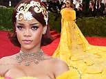 NEW YORK, NY - MAY 04:  Rihanna attends the "China: Through The Looking Glass" Costume Institute Benefit Gala at the Metropolitan Museum of Art on May 4, 2015 in New York City.  (Photo by Larry Busacca/Getty Images)