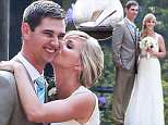 Exclusive... 51743446 'Glee' actress Heather Morris marries longtime boyfriend Taylor Hubbell in Topanga, California on May 16, 2015. The pair have been together since high school and had an intimate ceremony surrounded by family and friends. FameFlynet, Inc - Beverly Hills, CA, USA - +1 (818) 307-4813
