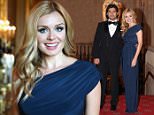 WINDSOR, ENGLAND - MAY 21:  Singer Katherine Jenkins and partner Andrew Levitas attend a reception and dinner to mark the 25th anniversary of Tusk Trust at Windsor Castle on May 21, 2015 in Windsor, England. The reception and dinner took place in the presence of the Royal Patron of Tusk Prince William, Duke of Cambridge. Tusk is a conservation charity which aims to address the greatest challenges faced by Africa's wildlife and people.  (Photo by Dan Kitwood/Getty Images for Tusk Trust)