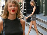 ***MANDATORY BYLINE TO READ INFPhoto.com ONLY***\nTaylor Swift shows off her long legs in a pair of high waisted short shorts in New York City. Manditory\n\nPictured: Taylor Swift\nRef: SPL1037216  260515  \nPicture by: PAPJUICE/INFphoto.com\n\n