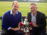 **EMBARGOED UNTIL 1700 THURSDAY MAY 28**

FW: BBC Sport: HRH Duke of Cambridge BBC FA Cup preview material - Under STRICT EMBARGO until 1700 today