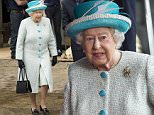 LANCASTER, ENGLAND - MAY 29:  Queen Elizabeth II visits Lodge Livery and Dairy Yard on May 29, 2015 in Lancaster, England.  (Photo by Mark Cuthbert/UK Press via Getty Images)