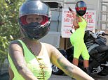 Picture Shows: Amber Rose  May 28, 2015
 
 Model Amber Rose and a friend out for a cruise on her Can-Am Spyder in Los Angeles, California. Amber was rocking a skin tight neon yellow body suit while out for a cruise.
 
 Non Exclusive
 UK RIGHTS ONLY
 
 Pictures by : FameFlynet UK © 2015
 Tel : +44 (0)20 3551 5049
 Email : info@fameflynet.uk.com