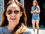 Olivia Wilde appears in good spirits while out and about with a friend on a sunny day in Brooklyn\nFeaturing: Olivia Wilde\nWhere: New York City, New York, United States\nWhen: 29 May 2015\nCredit: WENN.com