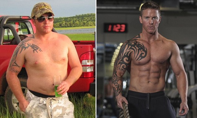 Lloyd Stevens went from flabby to fit and now personal trainer to the stars
