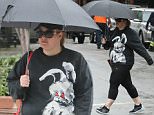 Rebel Wilson seen out and about in Tribeca, New York on a rainy day on June 2, 2015.....Pictured: Rebel Wilson..Ref: SPL1040770  020615  ..Picture by: NIGNY / Splash News....Splash News and Pictures..Los Angeles: 310-821-2666..New York: 212-619-2666..London: 870-934-2666..photodesk@splashnews.com..