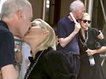 EXCLUSIVE U.S actress Kelly Rutherford is seen with a mysterious man kissing on the street on The Upper East Side in New York, NY on June 8, 2015. Kelly is still fighting to get custody of her kids to bring them back in The United States.\n9 June 2015.\nPlease byline: Vantagenews.co.uk