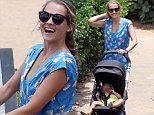June 07, 2015.. .. Actress Teresa Palmer and son Bodhi out for a stroll in Maui, Hawaii. Teresa and her family have been in Maui to attend the Maui Film Festival. .. .. Exclusive.. UK RIGHTS ONLY.. .. Pictures by : FameFlynet UK © 2015.. Tel : +44 (0)20 3551 5049.. Email : info@fameflynet.uk.com
