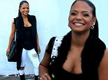 Christina Milian out and about in West Hollywood wearing torn white jeans\nFeaturing: Christina Milian\nWhere: Los Angeles, California, United States\nWhen: 08 Jun 2015\nCredit: Winston Burris/WENN.com