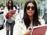 Picture Shows: Kourtney Kardashian  June 09, 2015\n \n Reality star and busy mom Kourtney Kardashian is seen leaving a business meeting in Beverly Hills, California. Kourtney was showing off her slender physique, six months after welcoming her third child with partner Scott Disick. \n \n Non-Exclusive\n UK RIGHTS ONLY\n \n Pictures by : FameFlynet UK © 2015\n Tel : +44 (0)20 3551 5049\n Email : info@fameflynet.uk.com