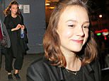 EXCLUSIVE: Pregnant actress Carey Mulligan seen for the first time after announcing her pregnancy in New York City, New York. The star, who is married to Marcus Mumford, was carrying a frozen Smart Water bottle.

Pictured: Carey Mulligan
Ref: SPL1049922  100615   EXCLUSIVE
Picture by: XactpiX/Splash

Splash News and Pictures
Los Angeles: 310-821-2666
New York: 212-619-2666
London: 870-934-2666
photodesk@splashnews.com