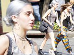 Madonna's daughter Lourdes Leon is seen walking with a friend on Sixth Avenue in New York, NY, 12 June 2015.\n13 June 2015.\nPlease byline: Vantagenews.co.uk