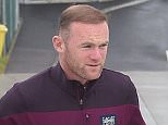 LUTON, UNITED KINGDOM - JUNE 13: Wayne Rooney boards the plane as the England team fly to Slovenia on June 13, 2015 in Luton, United Kingdom.  (Photo by Michael Regan - The FA/The FA via Getty Images)