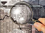Magnifying glass over share prices

Financial research stock-market. Image shot 2001. 
A167EA 
Exact date unknown.