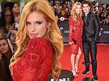 TORONTO, ON - JUNE 21:  Bella Thorne and Gregg Sulkin arrive at the 2015 MuchMusic Video Awards at MuchMusic HQ on June 21, 2015 in Toronto, Canada.  (Photo by George Pimentel/WireImage)