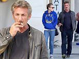UK CLIENTS MUST CREDIT: AKM-GSI ONLY
EXCLUSIVE: Sean Penn takes his daughter Dylan out for a stroll along the Ocean Park for Fathers Day in Los Angeles, CA on June 21, 2015. Sean smoked a cigarette as the father daughter team ate an early dinner and walked, appearing to have a good conversation.

Pictured: Sean Penn and Dylan Penn
Ref: SPL1059966  210615   EXCLUSIVE
Picture by: AKM-GSI / Splash News