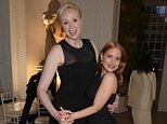 LONDON, ENGLAND - JUNE 22:  Gwendoline Christie (L) and Jessica Chastain attend The Ralph Lauren & Vogue Wimbledon Summer Cocktail Party hosted by Alexandra Shulman and Boris Becker at The Orangery at Kensington Palace on June 22, 2015 in London, England.  
Pic Credit: Dave Benett