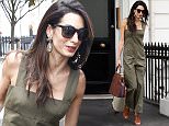 Mandatory Credit: Photo by Beretta/Sims/REX Shutterstock (4881153b)
 Amal Clooney
 Amal Clooney out and about, London, Britain - 25 Jun 2015