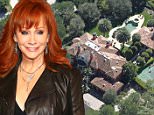 133885, Reba McEntire owns this charming estate in LA's exclusive Beverly Park neighborhood. The country superstar's 6 bedroom, 7 bathroom, 9,242 square foot home sits on nearly 2 acres in the guard gated community and features a pool and jacuzzi, a motor court with a fountain, and a tennis court. Los Angeles, California - Monday March 09, 2015. \\n\\nPHOTOGRAPH BY Celebrity Home Photos / Barcroft Media \\n\\nUK Office, London. \\nT +44 845 370 2233 \\nW www.barcroftmedia.com \\n\\nUSA Office, New York City. \\nT +1 212 796 2458 \\nW www.barcroftusa.com \\n\\nIndian Office, Delhi. \\nT +91 11 4053 2429 \\nW www.barcroftindia.com