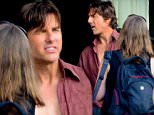 EXCLUSIVE TO INF.\nJune 26, 2015: Tom Cruise on film set 'Mena' in Atlanta, GA.\nMandatory Credit: INFphoto.com Ref: infusat-05