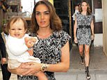 Picture Shows: Sophia Ecclestone-Rutland, Tamara Ecclestone  June 28, 2015\n \n Heiress Tamara Ecclestone arrives at Kai Mayfair in London with her husband, Jay Rutland and daughter, Sophia. Tamara looked casual and chic in a print mini dress and sandals, and carried a happy Sophia in her arms.\n \n Non-Exclusive\n WORLDWIDE RIGHTS\n \n Pictures by : FameFlynet UK © 2015\n Tel : +44 (0)20 3551 5049\n Email : info@fameflynet.uk.com