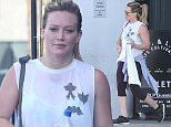 Picture Shows: Hilary Duff  June 29, 2015
 
 Actress and busy mom Hilary Duff is seen leaving a gym with a mystery man in Hollywood, California. Hilary and the mystery guy left in separate cars but was all smiles as another guy stopped her to talk before she drove away. 
 
 Exclusive All Rounder
 UK RIGHTS ONLY
 FameFlynet UK © 2015
 Tel : +44 (0)20 3551 5049
 Email : info@fameflynet.uk.com
